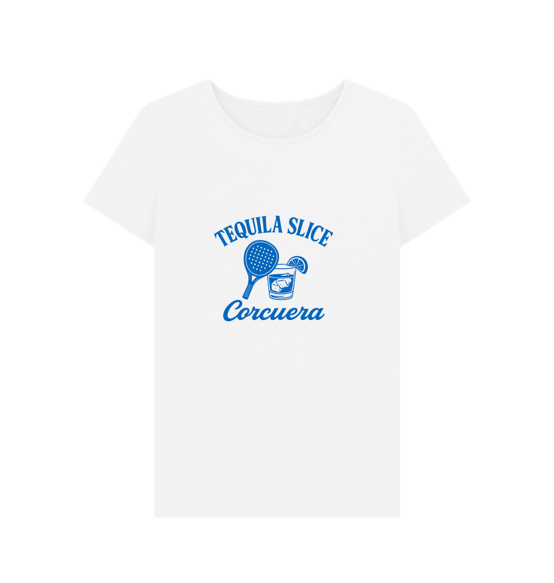 Tequila Slice Women’s Padel T-Shirt - Organic Cotton, Limited Edition