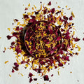 Jolof Store Edible Dried Flowers – Sunset Blend Rose & Marigold 100g