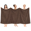 Brown Bath Sheet – 40x80 Oversized 100% Ringspun Cotton Towel