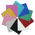 IModeur Glitter Heat Transfer Vinyl Sheets - 10 Pack HTV Bundle, 12x10"