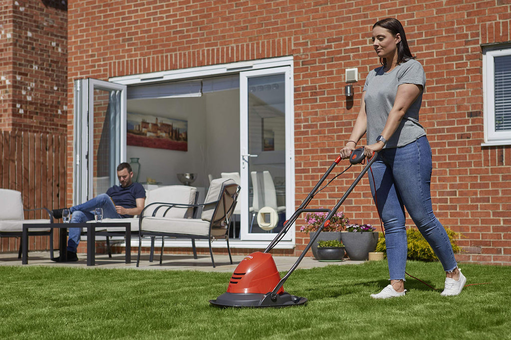 Flymo Turbo Lite 260 Electric Hover Lawn Mower – 1400W, 26cm Width