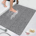 Loofah Shower Mat – Non-Slip Anti-Mould PVC Bath Mat, 80x100cm