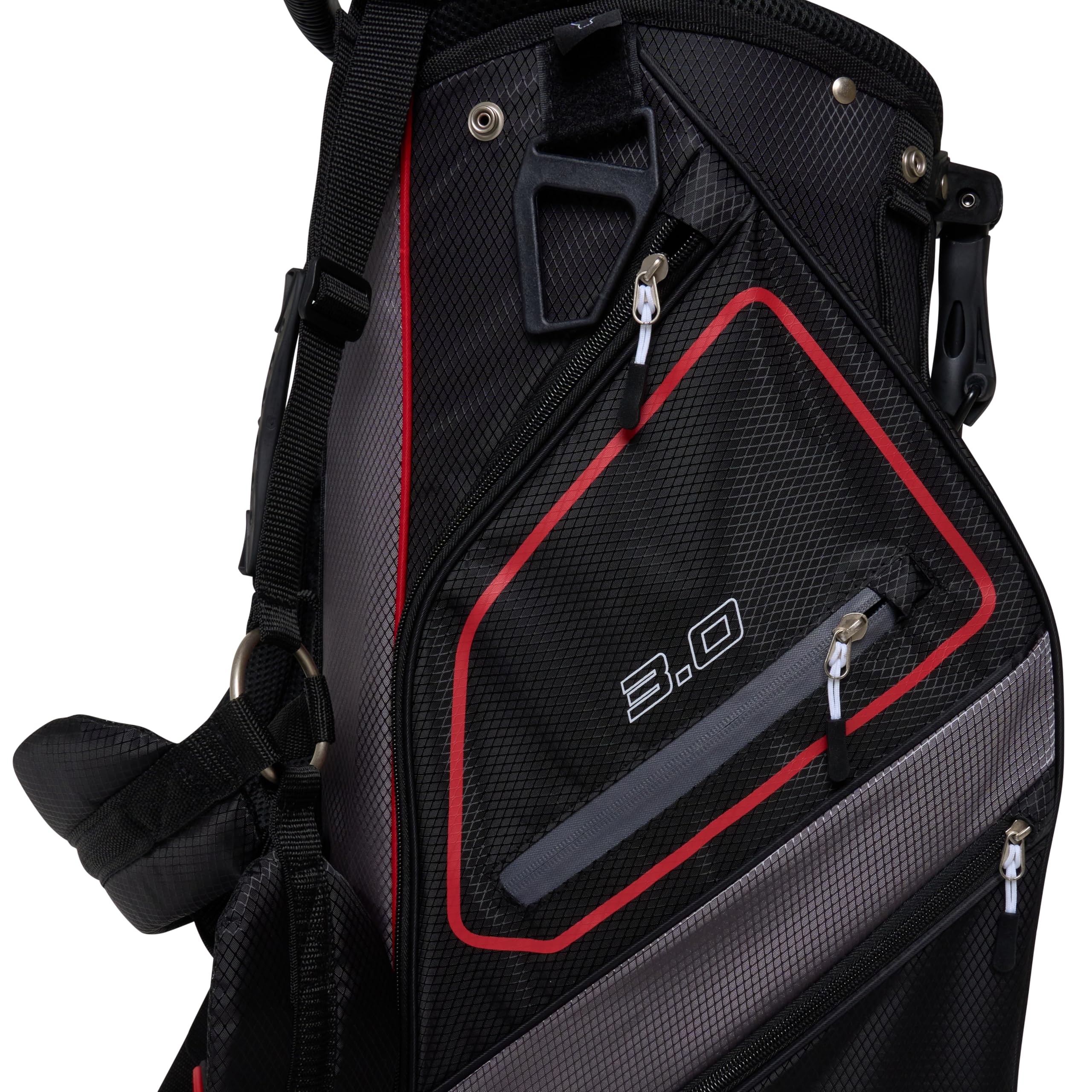 Fazer 3.0 Lightweight Golf Stand Bag – 6-Way Divider & Dual Straps