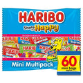 Haribo Share The Happy Fruit Gummy Sweets Multipack – 60 Mini Bags