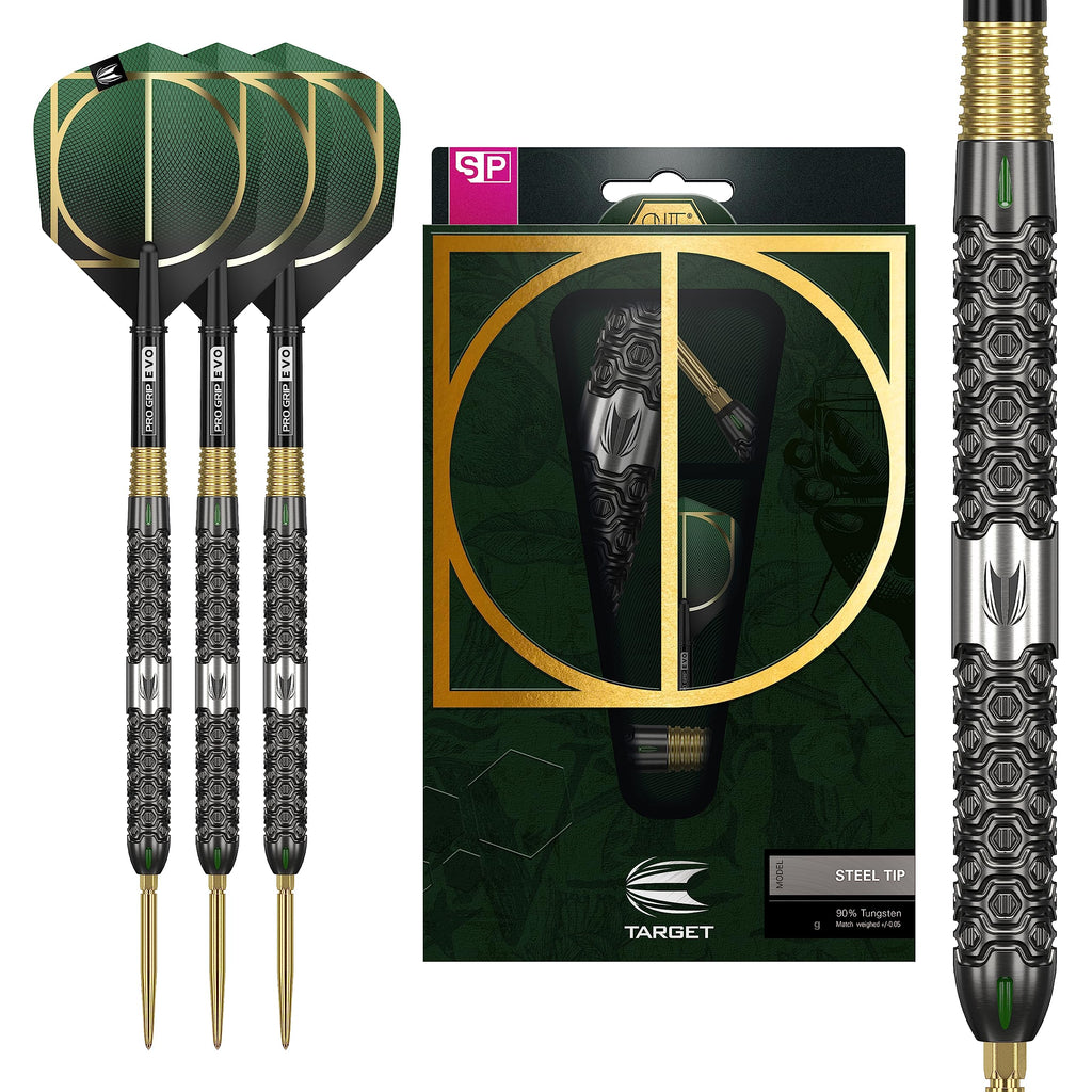 Target Darts Cult 03 90% Tungsten Swiss Point Steel Tip Darts - 24g