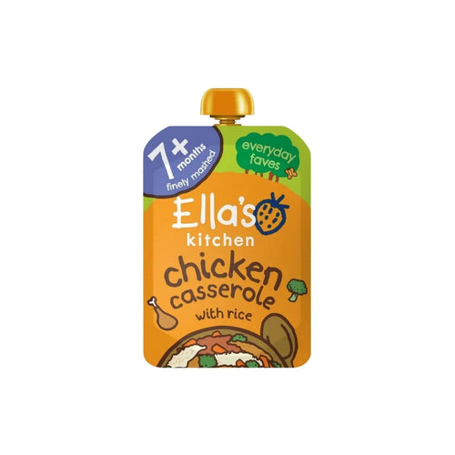Ella's Kitchen Chicken Casserole with Rice 7+ months 130g