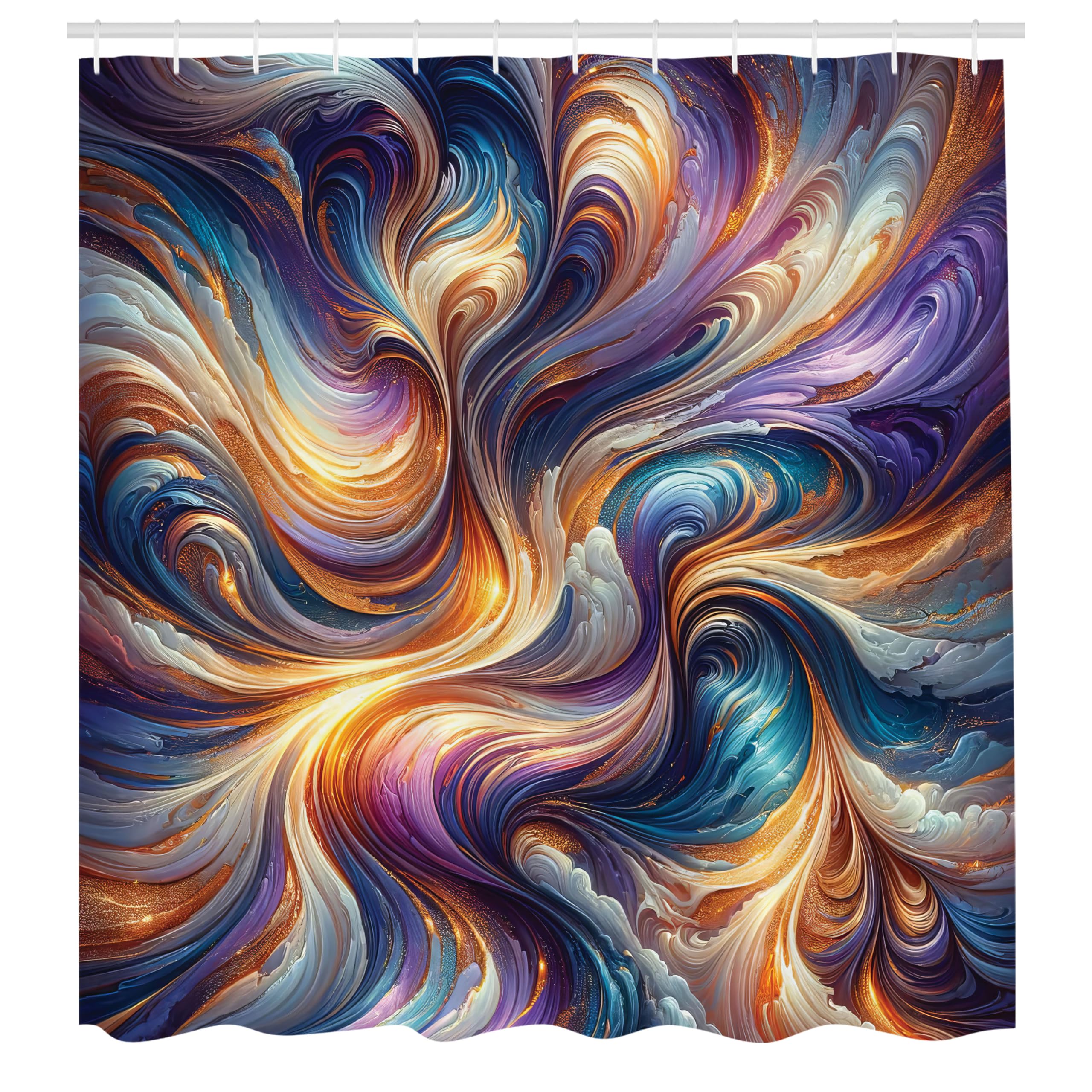 Abakuhaus Fantasy Art Shower Curtain | Waterproof Fabric | 175 x 200 cm