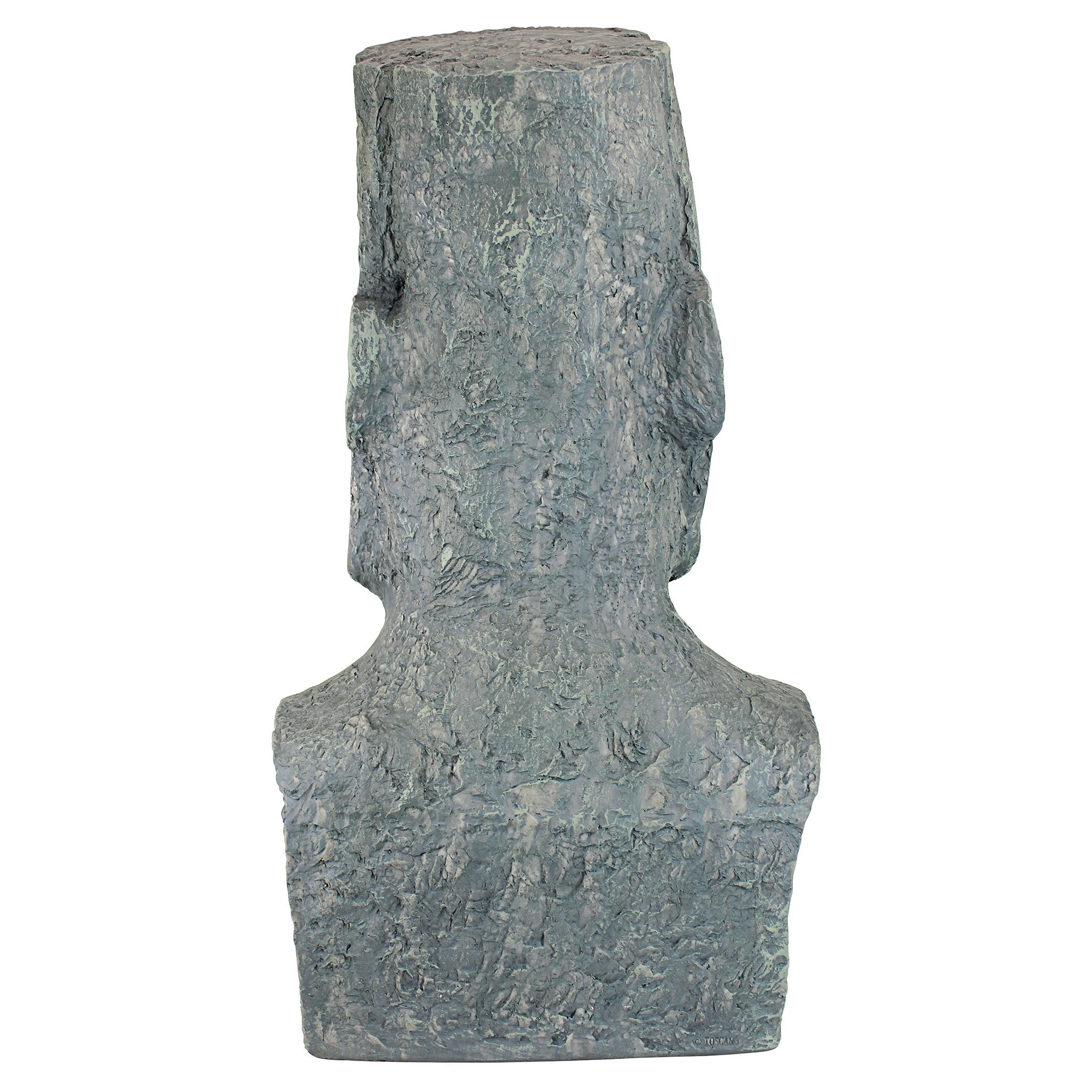 Design Toscano Moai Monolith Garden Statue – 61cm Grey Stone Polyresin