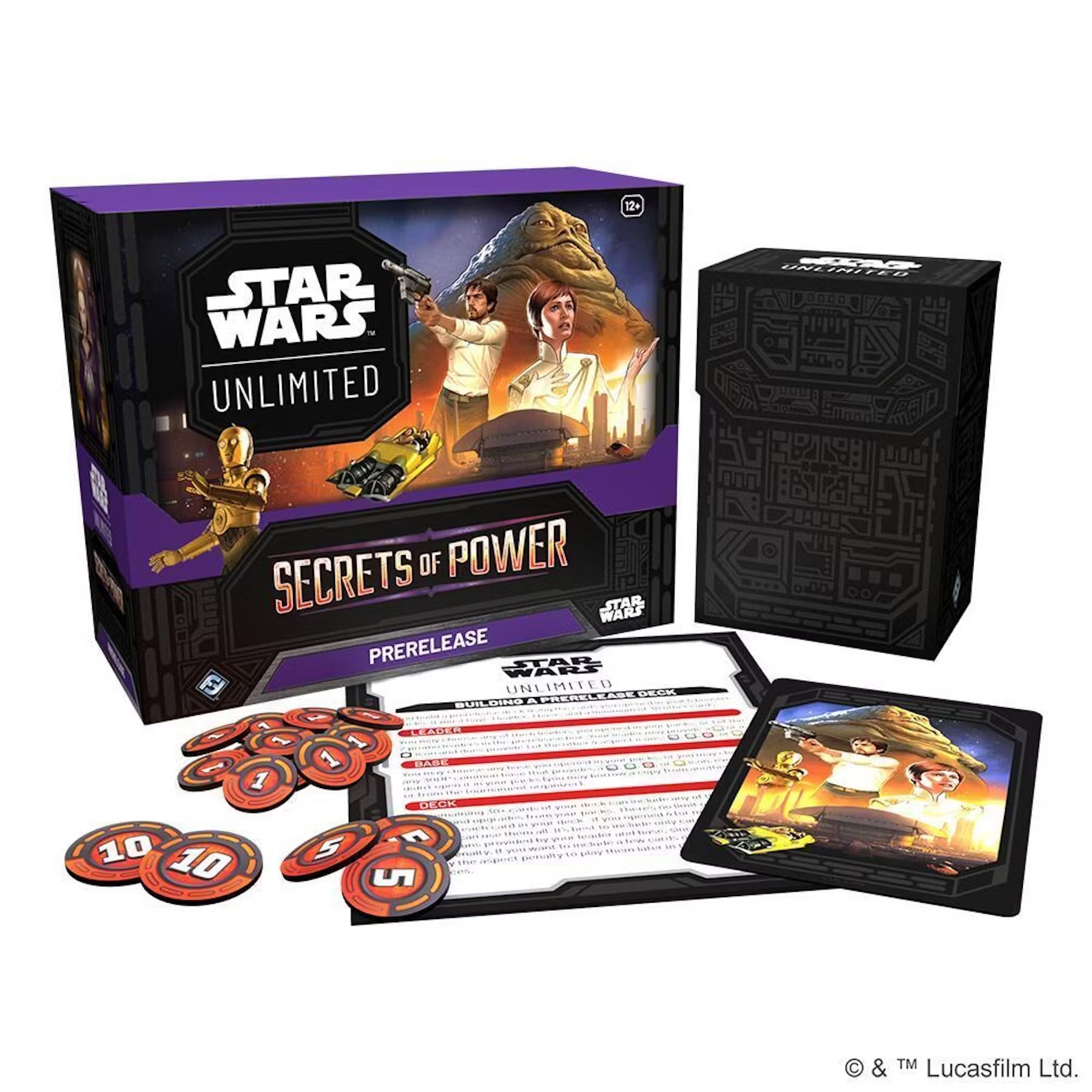 Star Wars: Unlimited Secrets of Power Pre-Release Kit - TCG Box