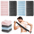 DirkFigge 4Pcs Japanese Exfoliating Shower Towel – Extra Long Back Scrubber
