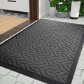 Yimobra Outdoor Door Mat – Heavy Duty Non-Slip Entry Rug, Gray, 81x120 cm