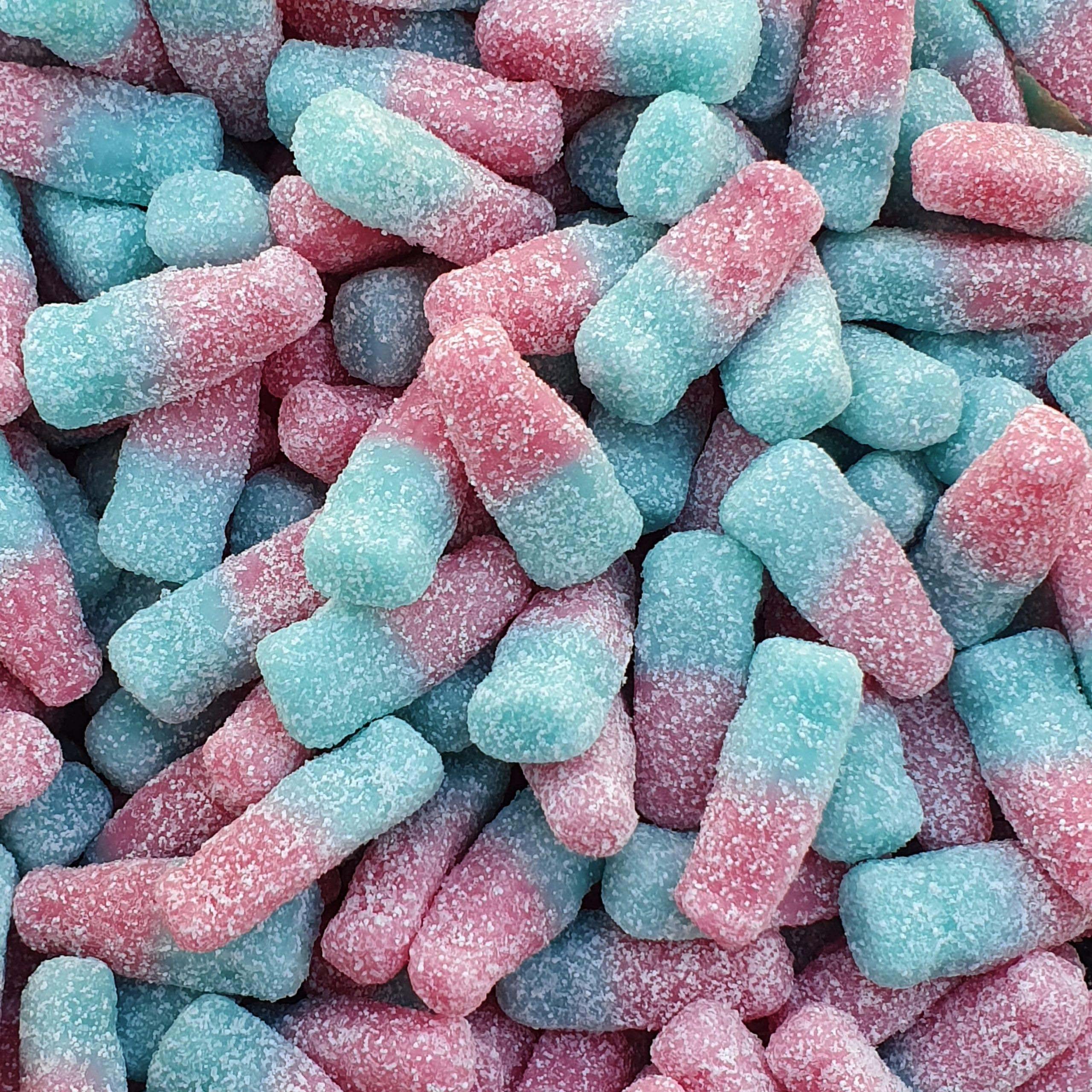Jolof Store Fizzy Bubblegum Bottles – 1kg Bulk Bag Pick and Mix Sweets