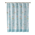 SKL Home South Seas Fabric Shower Curtain – Teal Coastal Sea Motif