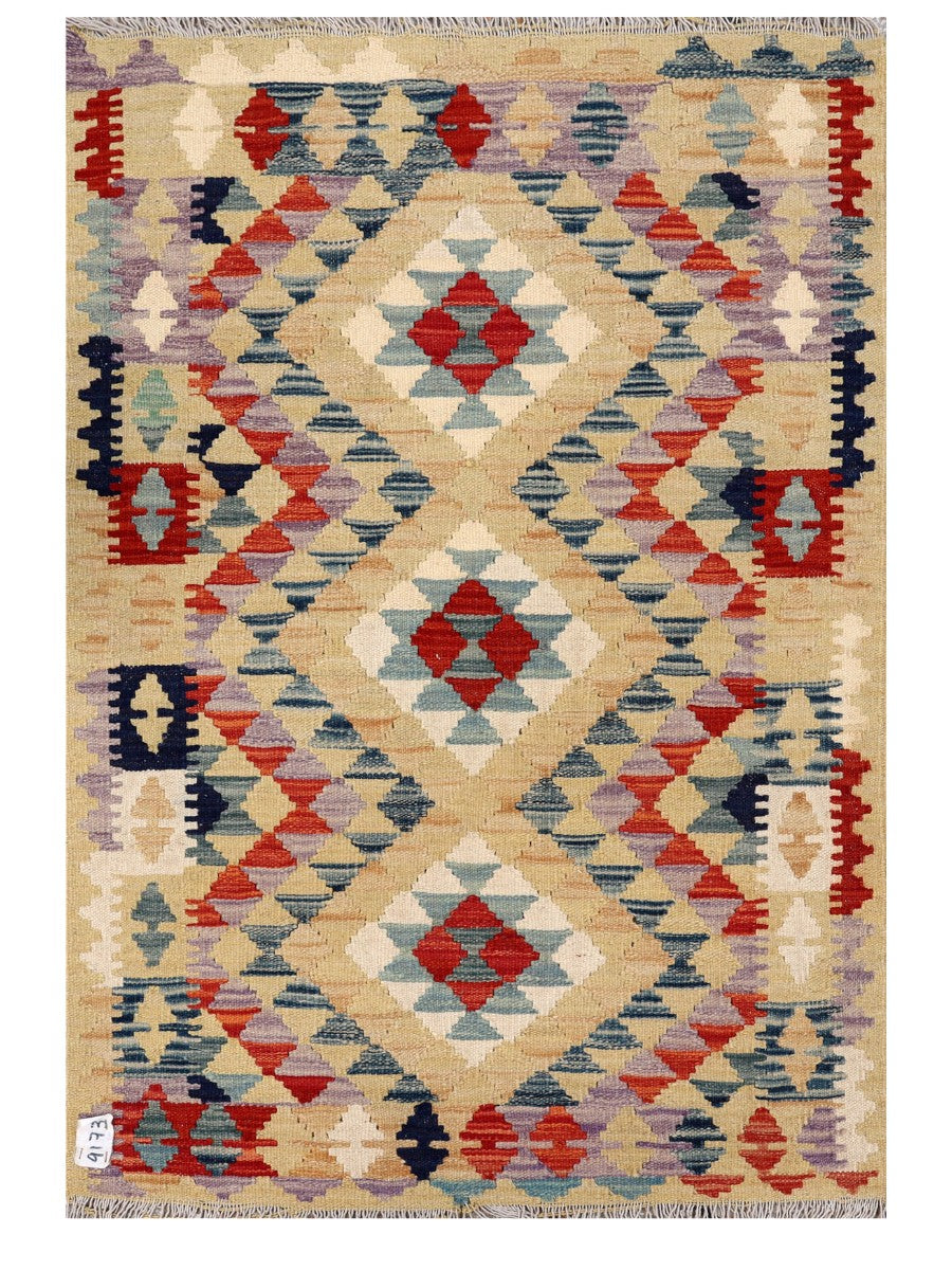 Maimana Kilim - 121 x 82 cm