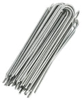 GardenMate 400 Galvanised Steel Garden Securing Pegs – 200mm Ground Anchors