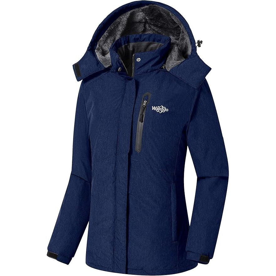 Wantdo Women's Waterproof Ski Jacket | Insulated Winter Snowboard Coat