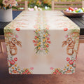 PETTI Artigiani Italiani - Easter Table Runner, Table Runner in Digital Print, 100% Made in Italy | Elegance for the Easter Table - image 1