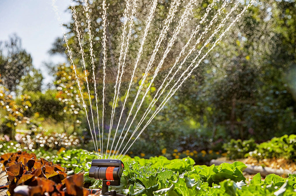 Gardena ZoomMaxx Oscillating Sprinkler with Timer | 2,300 Sq Ft Coverage