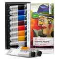 ZenART Professional Oil Paint Set – 8 x 50ml Non-Toxic Artist Tubes