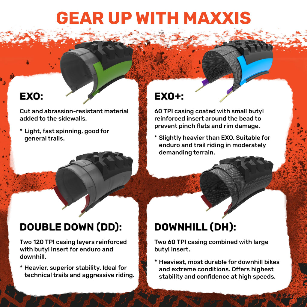 Maxxis Minion DHF MTB Tyre | 29x2.50 Wide Trail Double Down Tubeless