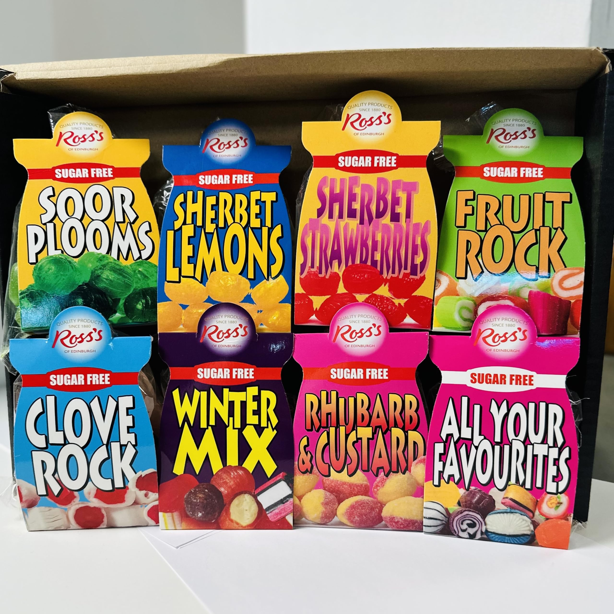 Ross's of Edinburgh Sugar Free Sweet Selection Box – Diabetic Friendly