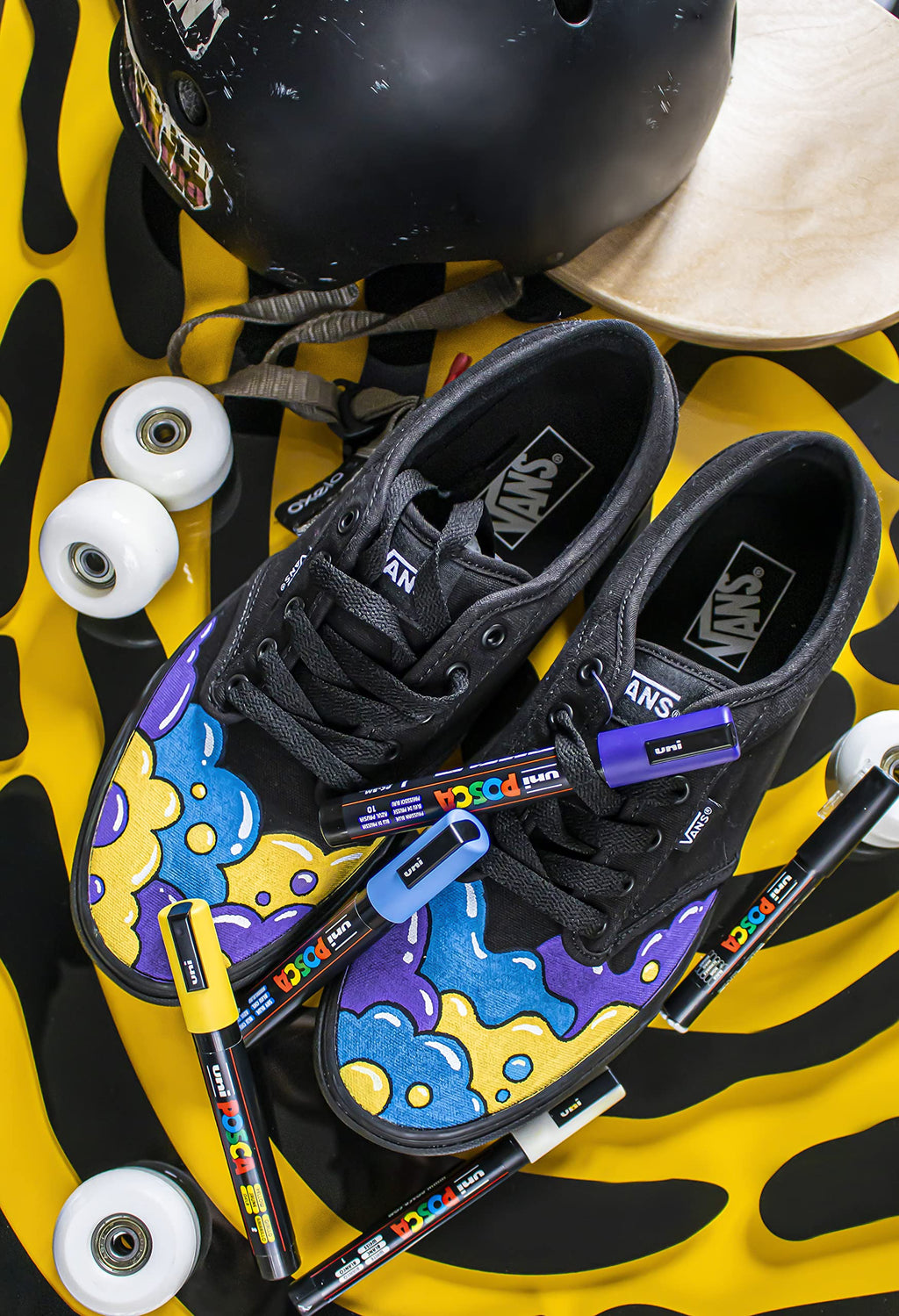 POSCA PC-8K Paint Pens – 33 Color Set – Broad Chisel Tip Markers