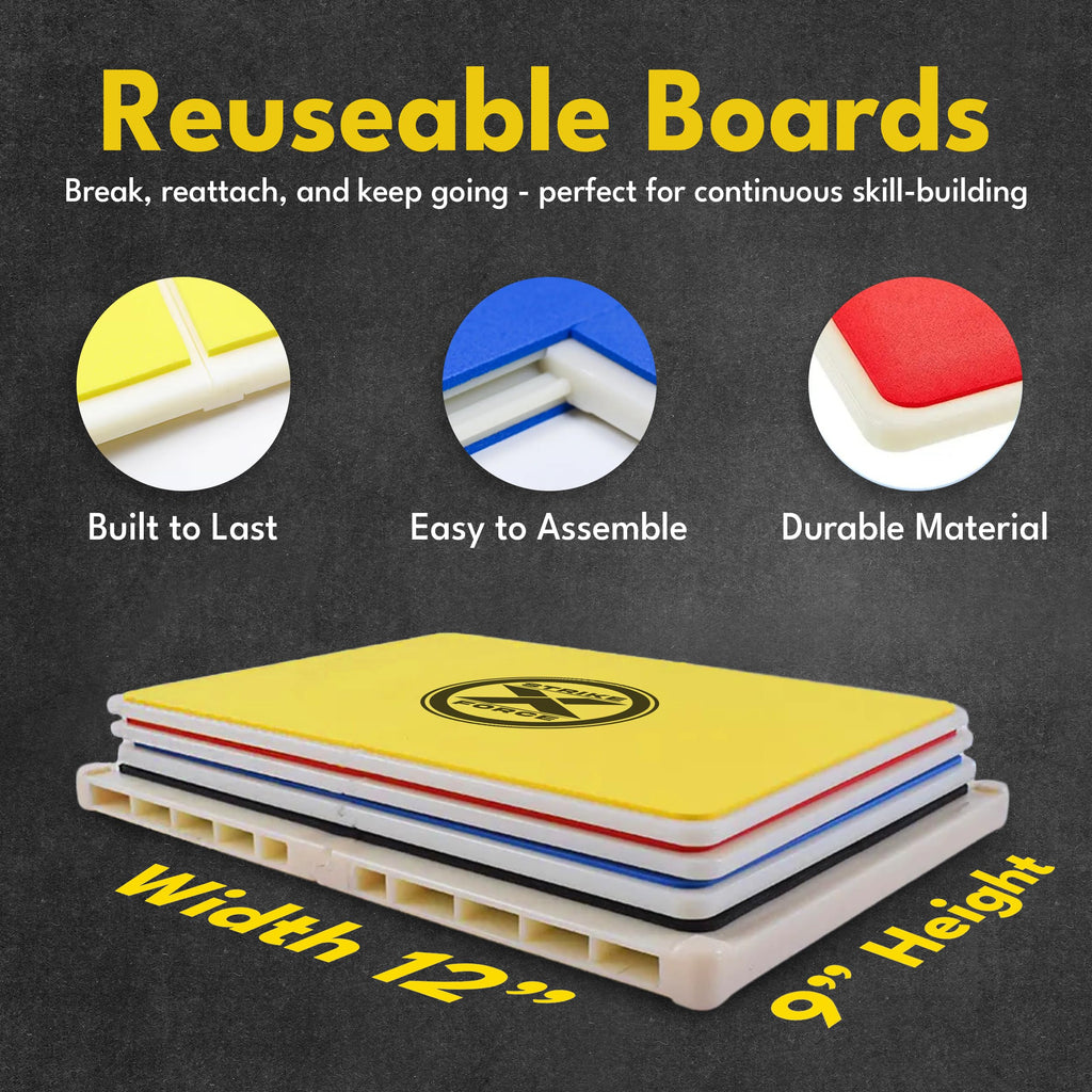 STRIKEXFORCE Rebreakable Martial Arts Boards for Karate and Taekwondo