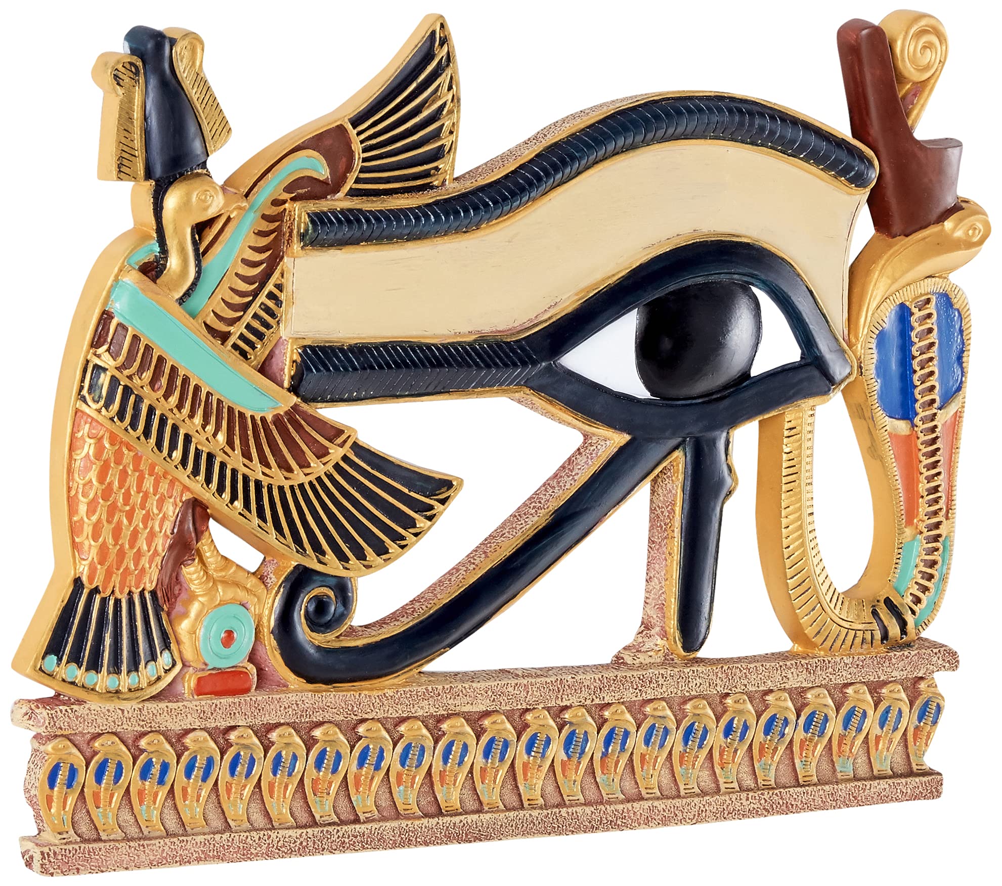 Design Toscano Eye of Horus Wall Sculpture – 30cm Egyptian Decor Plaque