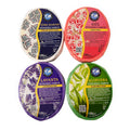 Rigasz Handmade Exfoliating Sponge Soap Set - Natural 4-Pack (120g)