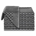 Vaily 10-Pack Cotton Tea Towels – Absorbent Kitchen Cloths, Black