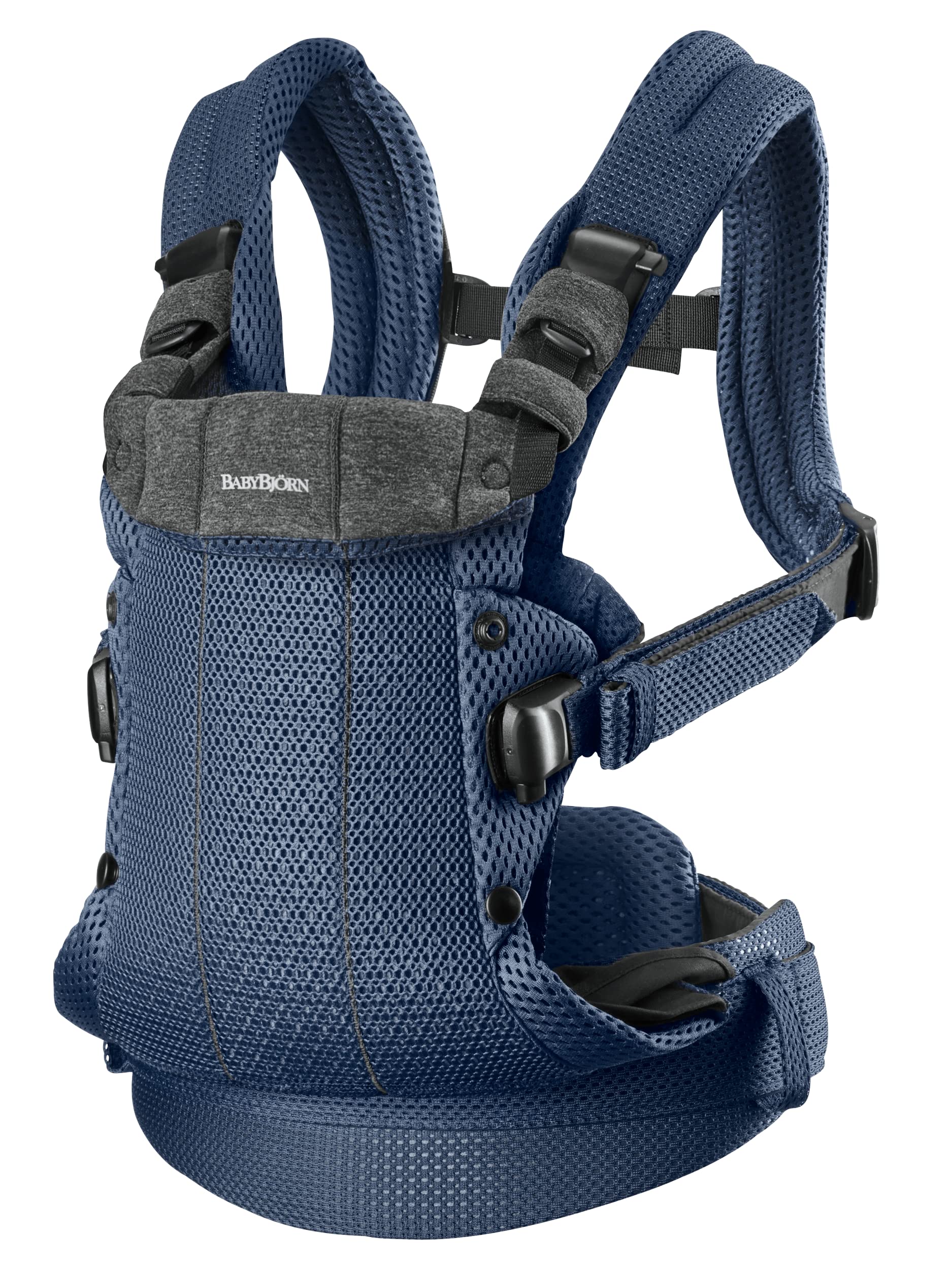 BabyBjörn Baby Carrier Harmony – Ergonomic 3D Mesh in Navy Blue
