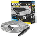 Bionic Steel 50 FT Garden Hose – 304 Stainless Steel Kink Free Metal Pipe