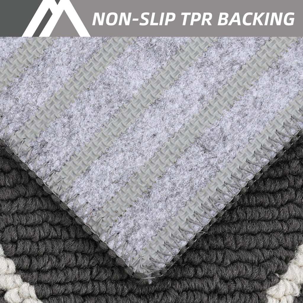 COSY HOMEER Kitchen Mat – 60x120cm Non-Slip Washable Floor Runner, Grey