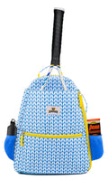Thorza Women's Tennis Backpack - Lightweight 2 Racket Bag in Light Blue