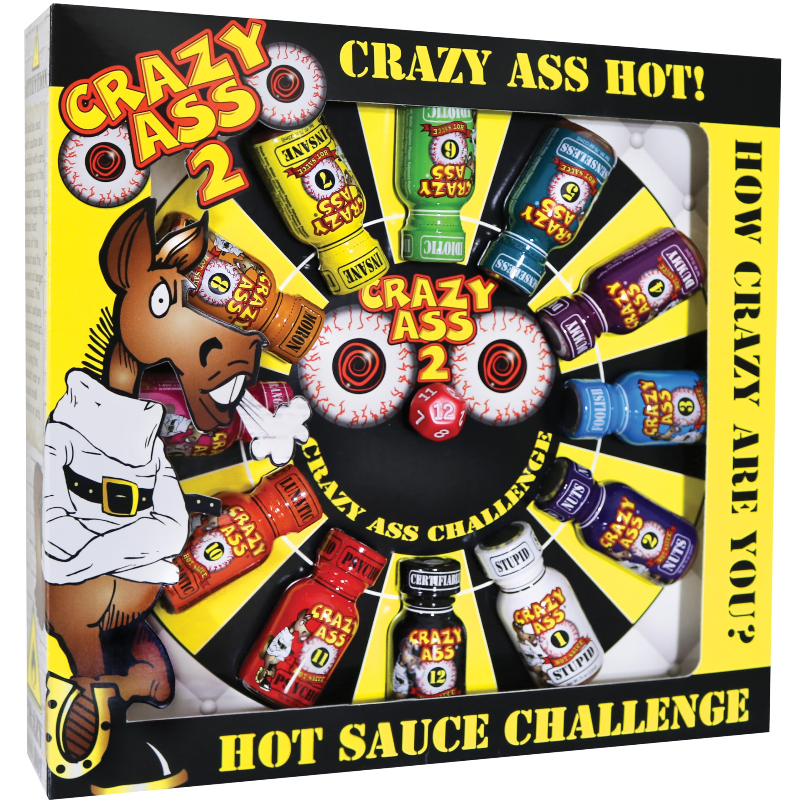 Jolof Store Hot Sauce Gift Set – Gourmet Spicy Challenge Dice Game