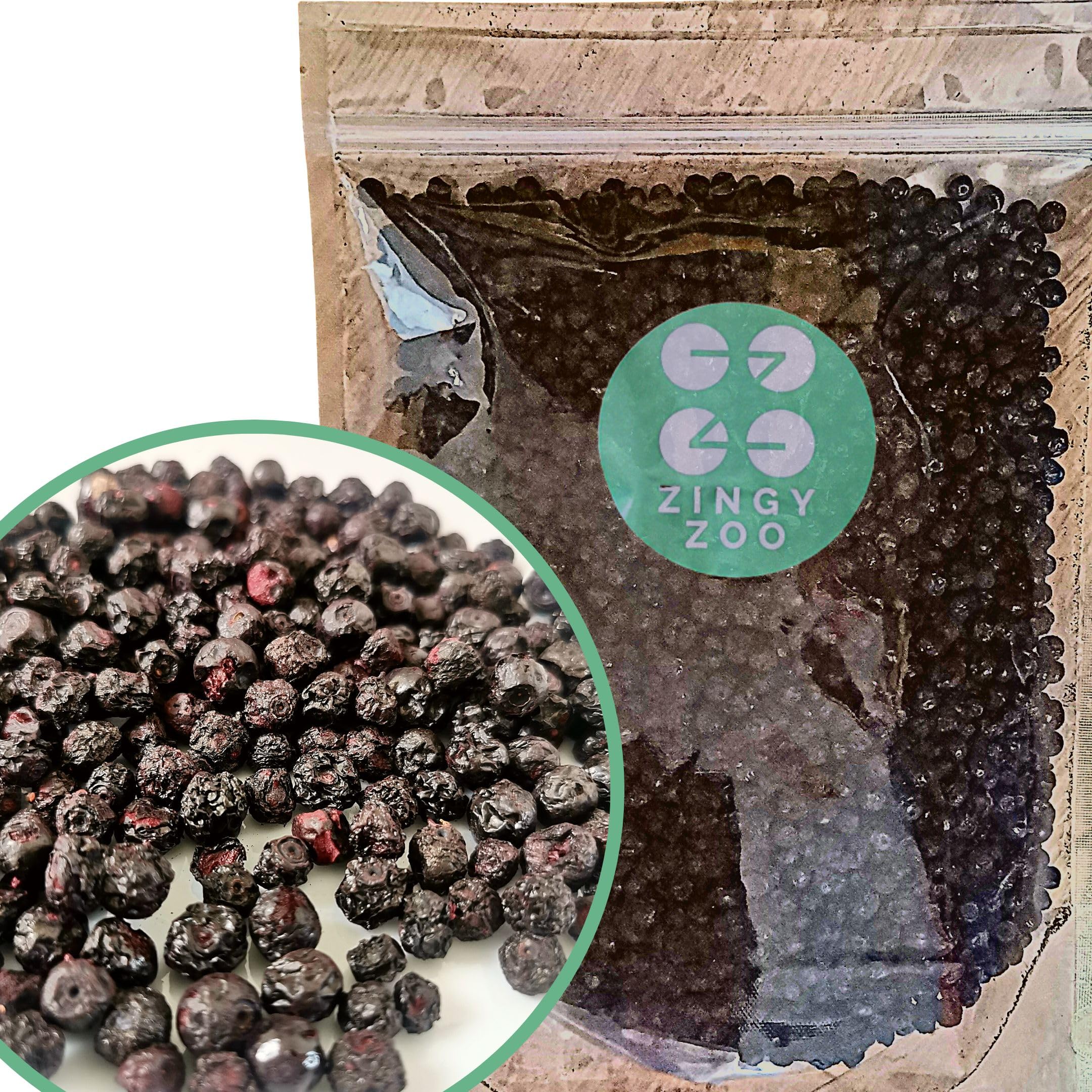 Wild Freeze Dried Blueberries – 300g Vegan Fruit Snack