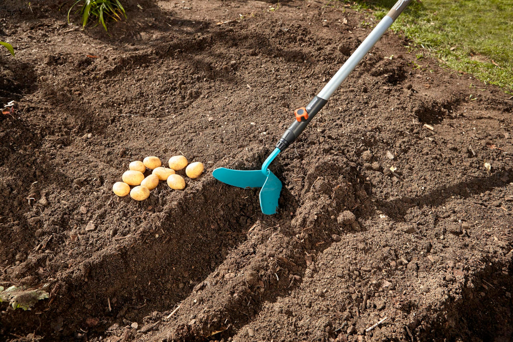 GARDENA Combisystem Ridge Plow – 16 cm Steel Coulter for Potatoes