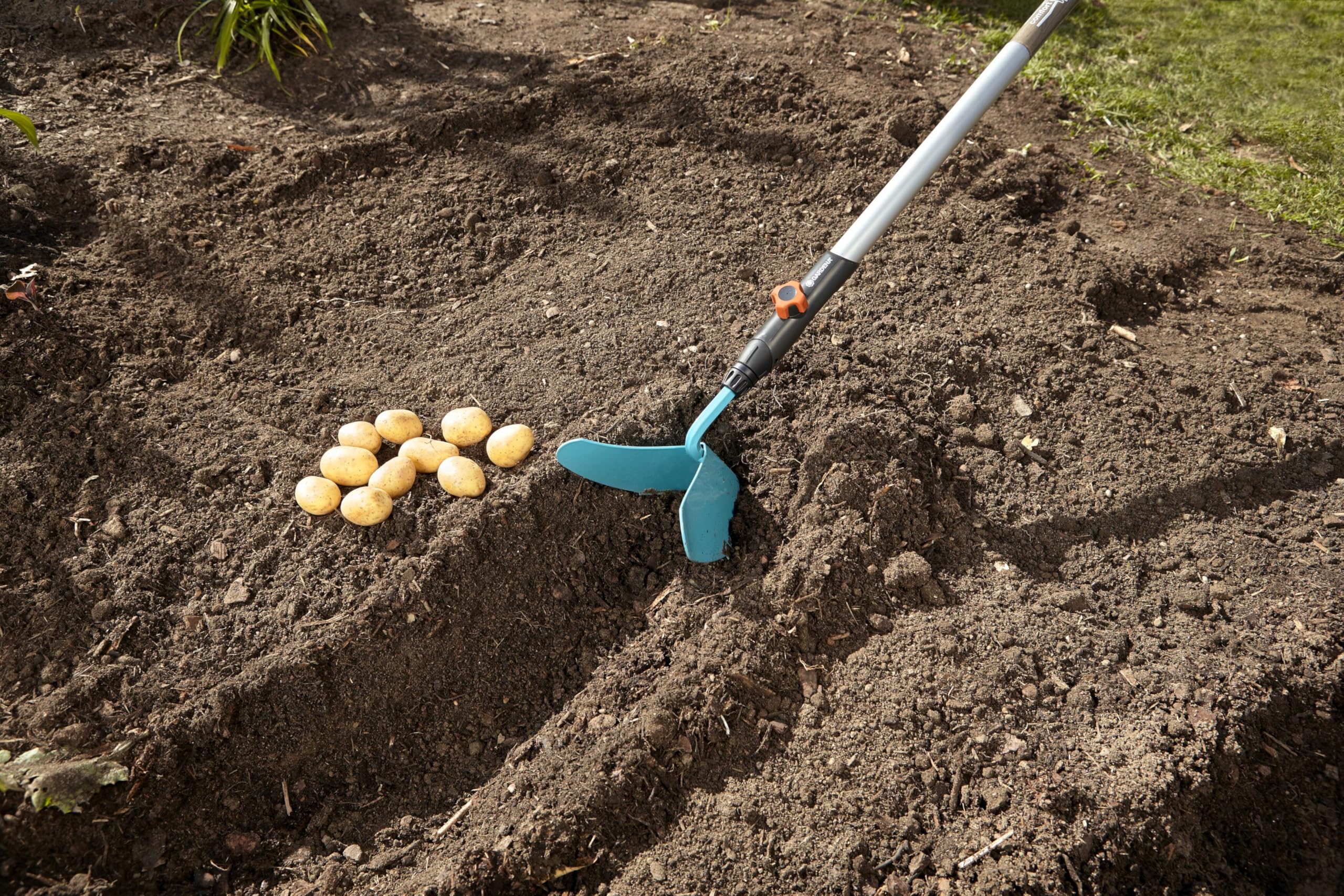GARDENA Combisystem Ridge Plow – 16 cm Steel Coulter for Potatoes