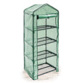 Relaxdays 4-Tier Greenhouse – Tear-Resistant Plant Growth Support, Green