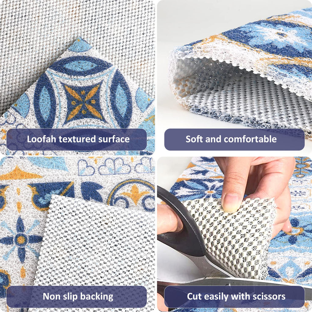 Shower Mat Non Slip : Shower Mats for Inside Shower - 60 x 60 cm Square Bath Mat Anti Mould for Inside Bath - image 5