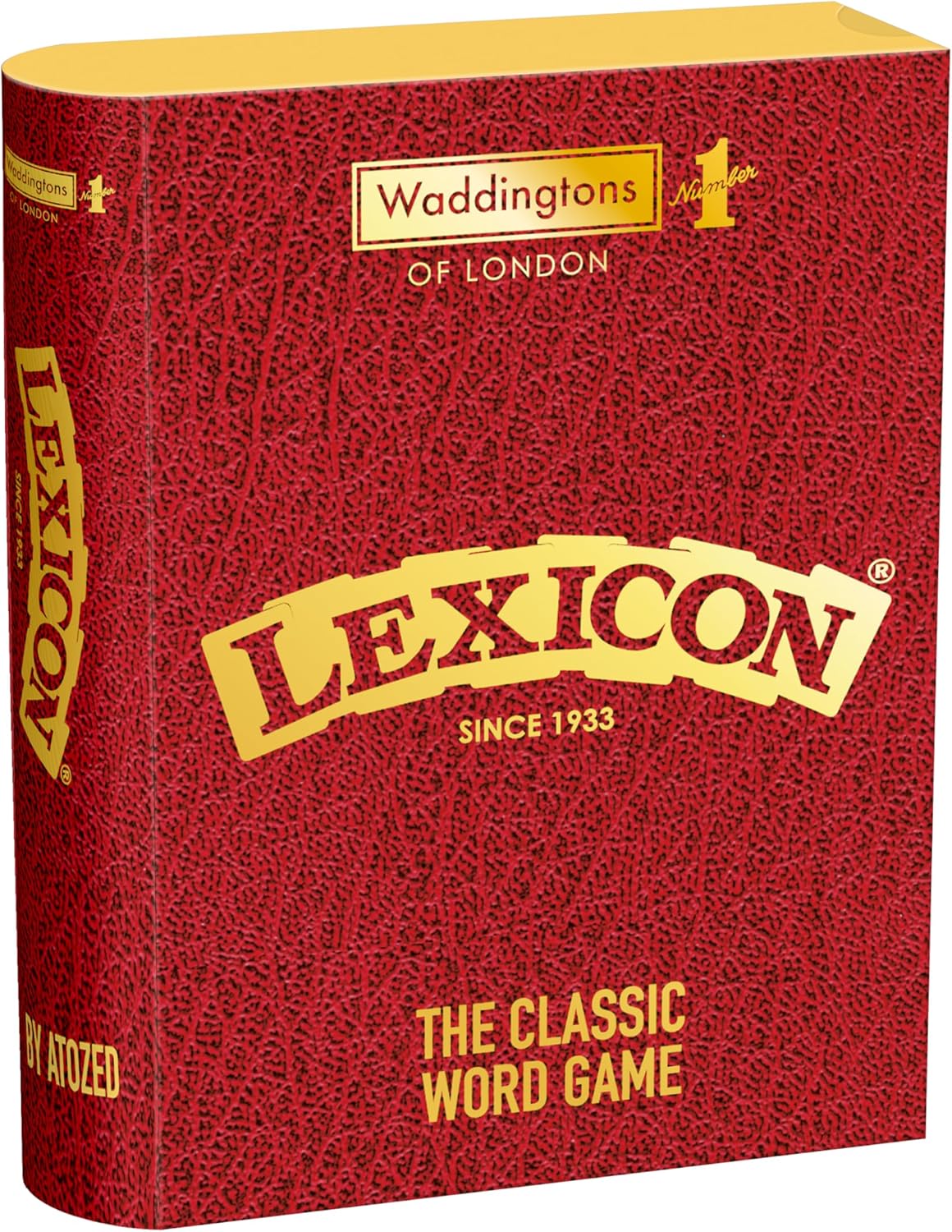 Lexicon Word Game by Snaps – Classic Retro Book Edition Card Game