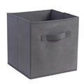 Resszo Cube Storage Boxes 27x27 Cubes Storage Cubes with Handles, Fabric Storage Boxes Foldable Storage Baskets for Closet Shelves Bedroom Organizing