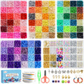 Dazhqp 20000 Clay Beads Bracelet Making Kit | 96 Colours Heishi Beads Set