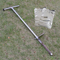 SurmountWay 34" Stainless Steel Soil Sampler Probe with Foot Pedal