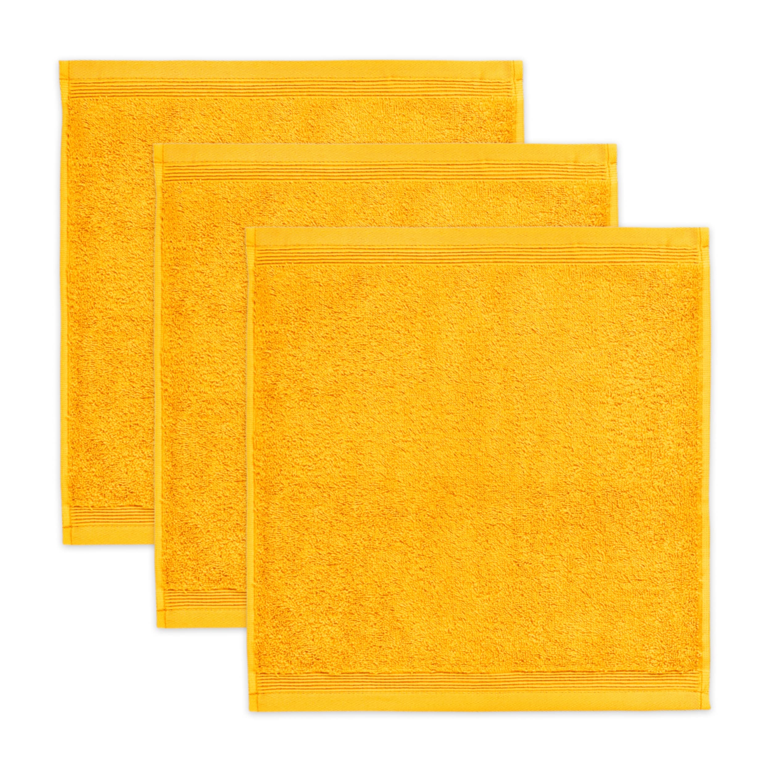 Möve Premium Cotton Soap Cloth – Gold Luxury Washcloth, 30 x 30 cm