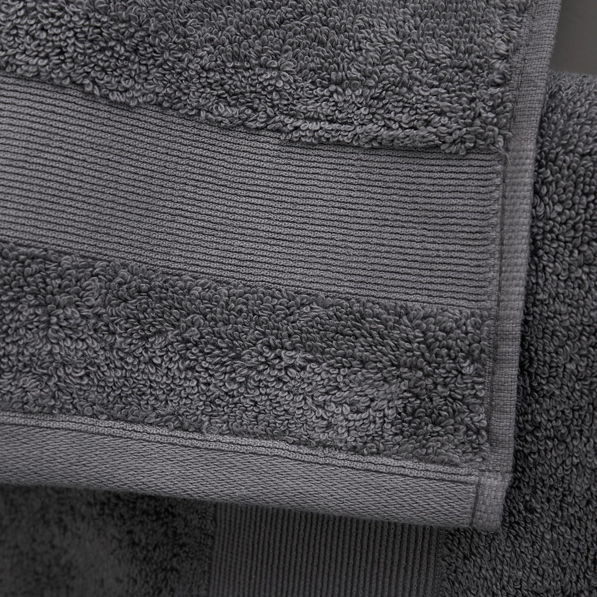 Catherine Lansfield, Charcoal, Bath Sheet - image 2