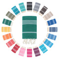 Darido Turkish Fouta Hammam Towel – 100% Cotton XXL Beach & Bath Towel