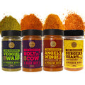 BBQ Rubs & Grilling Spices - 4 Pack Natural Seasoning Gift