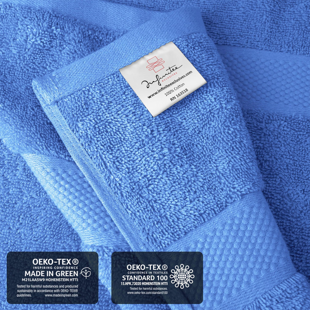 Infinitee Xclusives Bath Sheets Extra Large - 2 Pack, 600 GSM - 90 x 180 cm - image 5