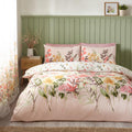 Catherine Lansfield Countryside Floral Super King Duvet Set – Pink